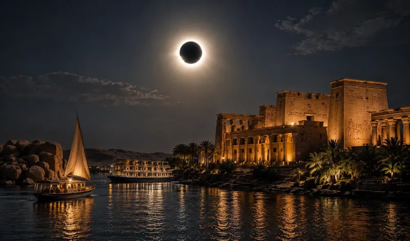 Luxor Eclipse Tours: Eclipse in Egypt 2027