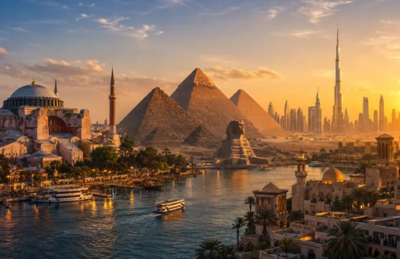 Egypt Dubai and Turkey Tour: 19-Day Egypt and Dubai Trip